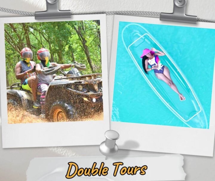 Collin’s Adventure Tours Double Tours Clear Kayak Drone Photoshoot & ATV Tour in Jamaica