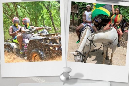 Collin’s Adventure Tours Double Tours Horseback Riding & ATV in Jamaica